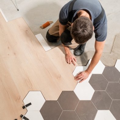 Flooring installation services in Platteville, WI