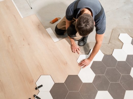 Flooring installation services in Platteville, WI