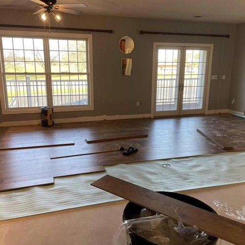 K & K Floors serves the Grant, Iowa, Lafayette and Platteville, Wisconsin areas.